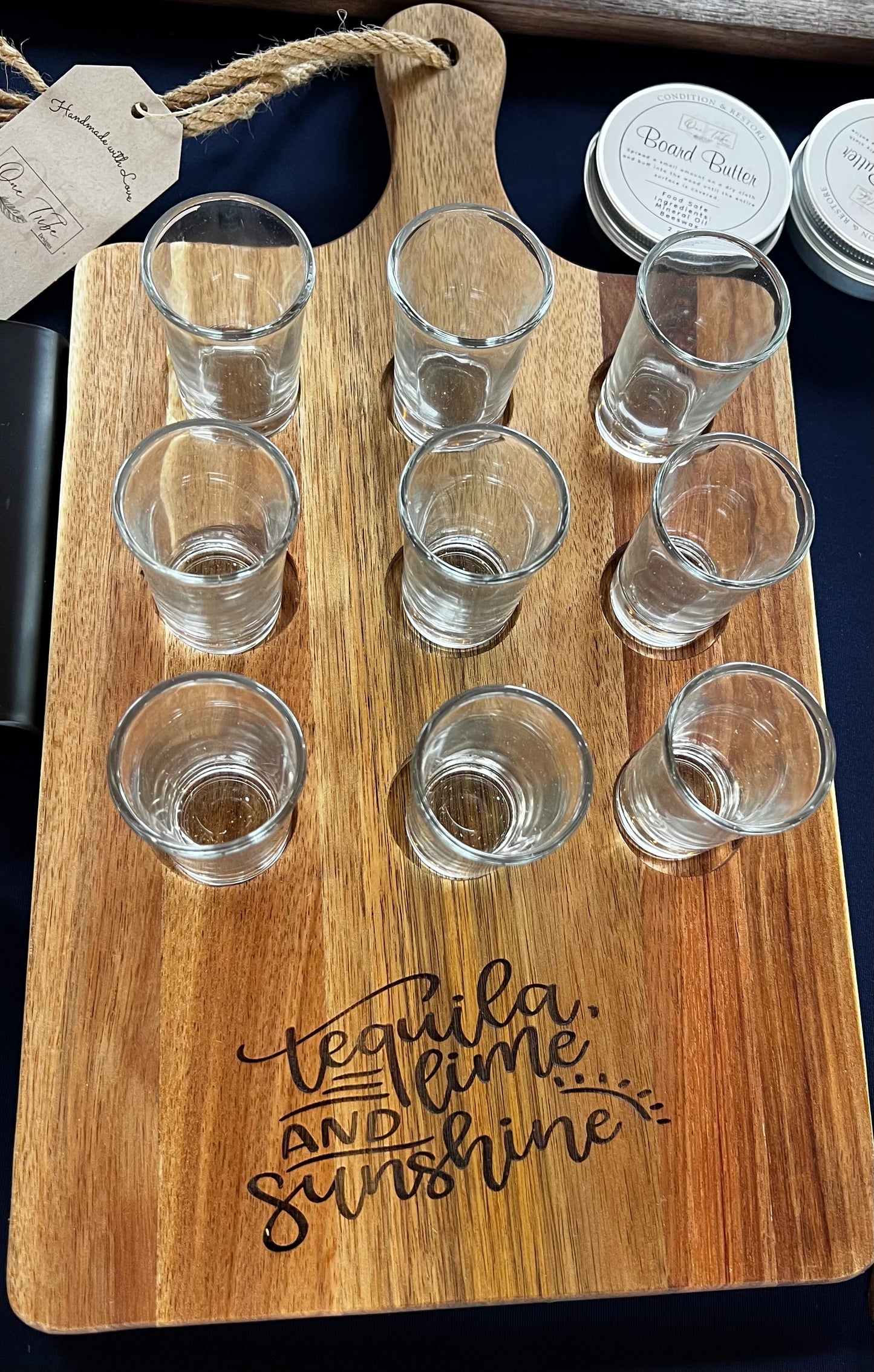 Shot glass board