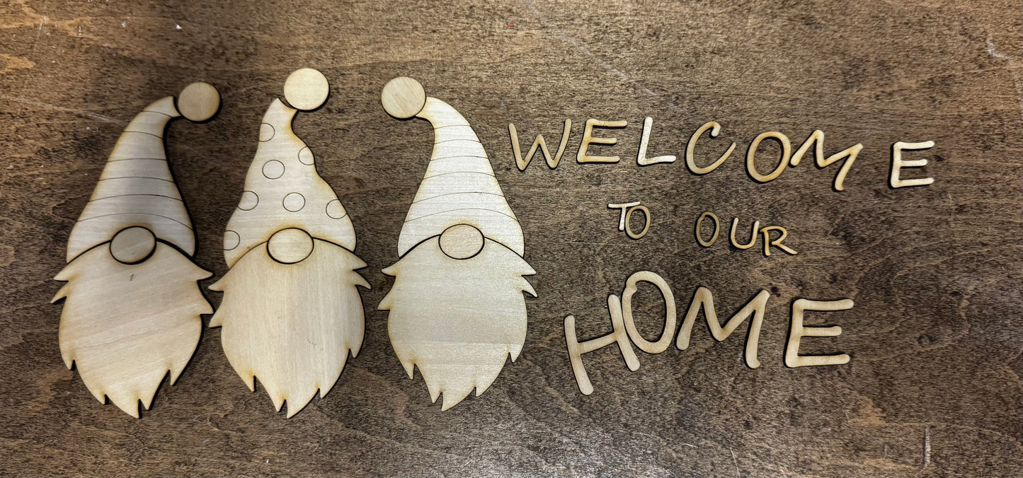 Color me door sign kit