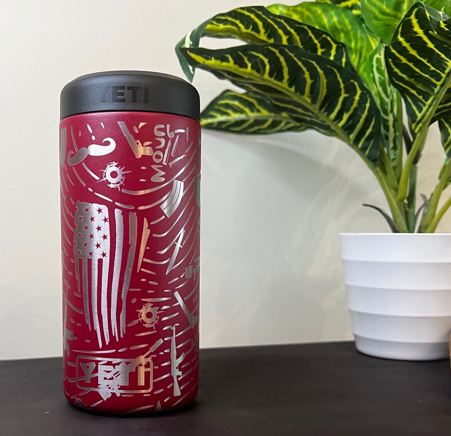 Yeti Colster 12oz Fully engraved