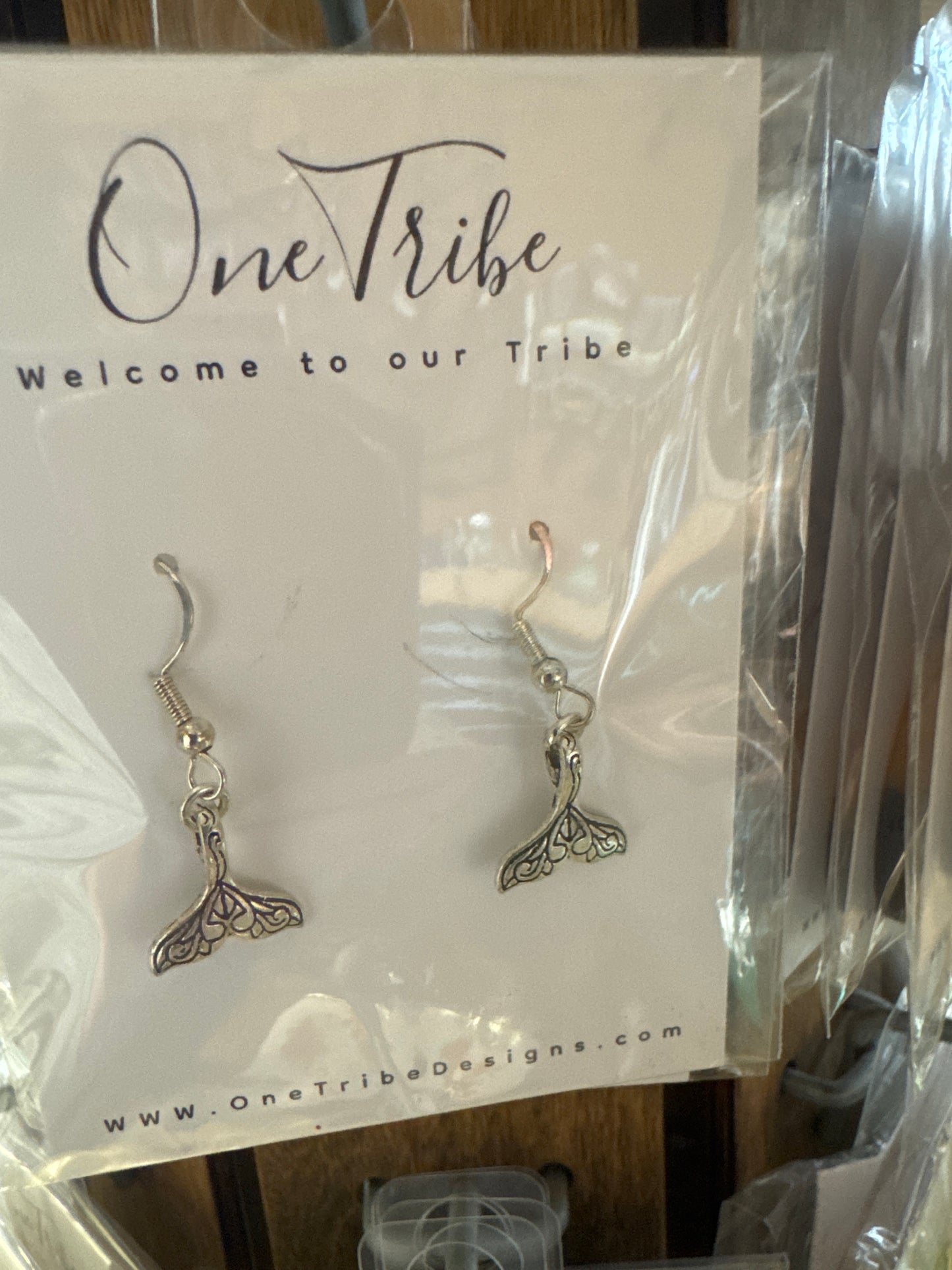 Whale tail Earrings