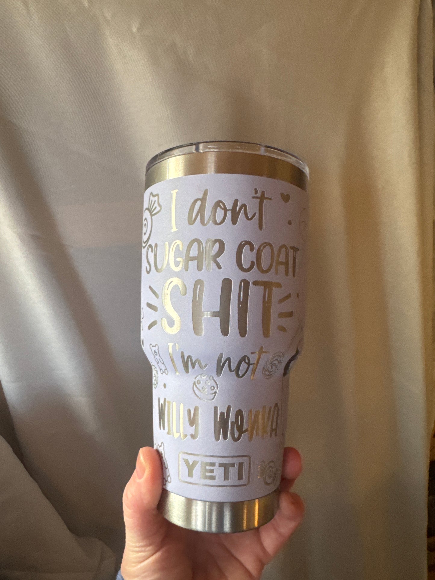 Willy wonka Yeti 30oz Tumbler