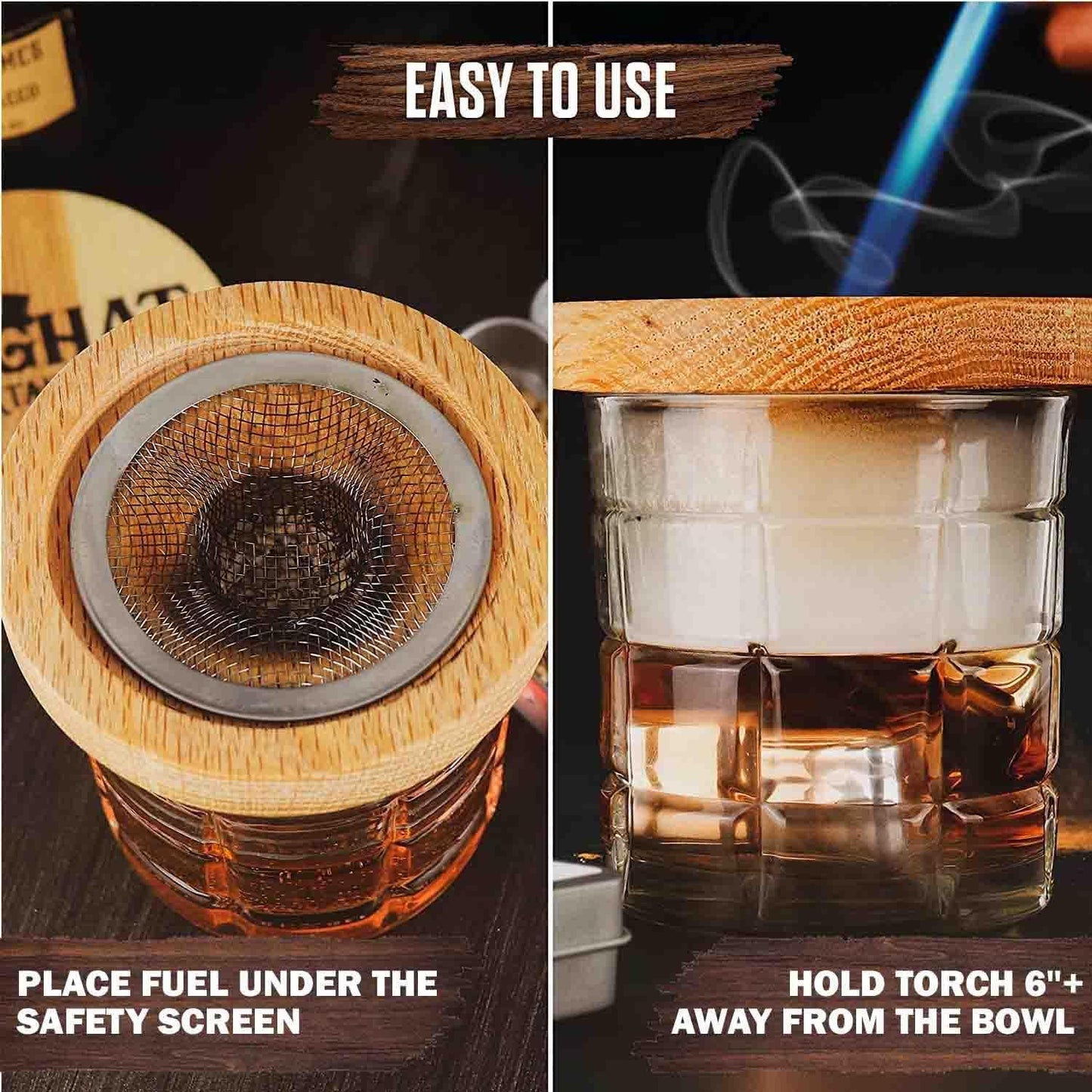 Cocktail Smoker Wood Chips - 14oz Sweet Texas Mesquite