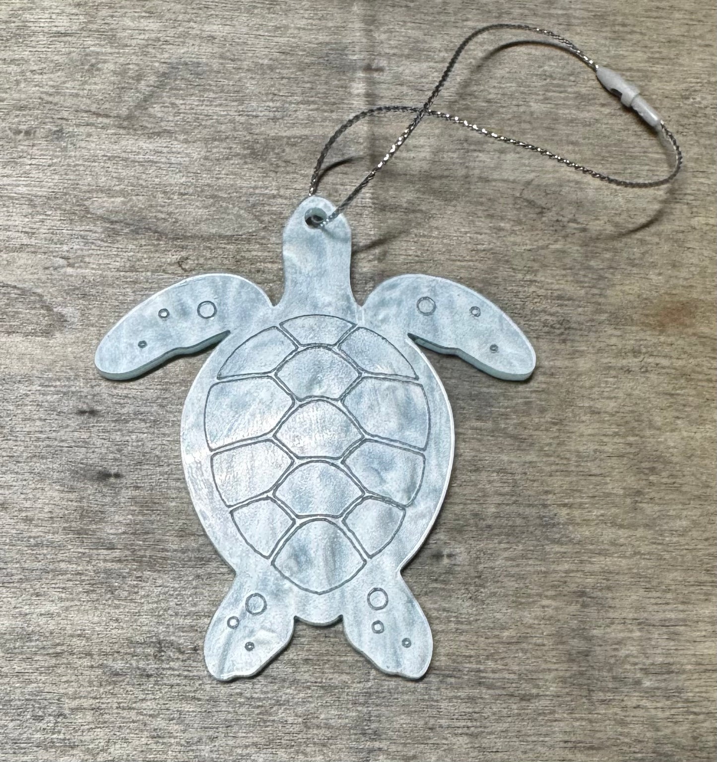 Sea Turtle acrylic ornament