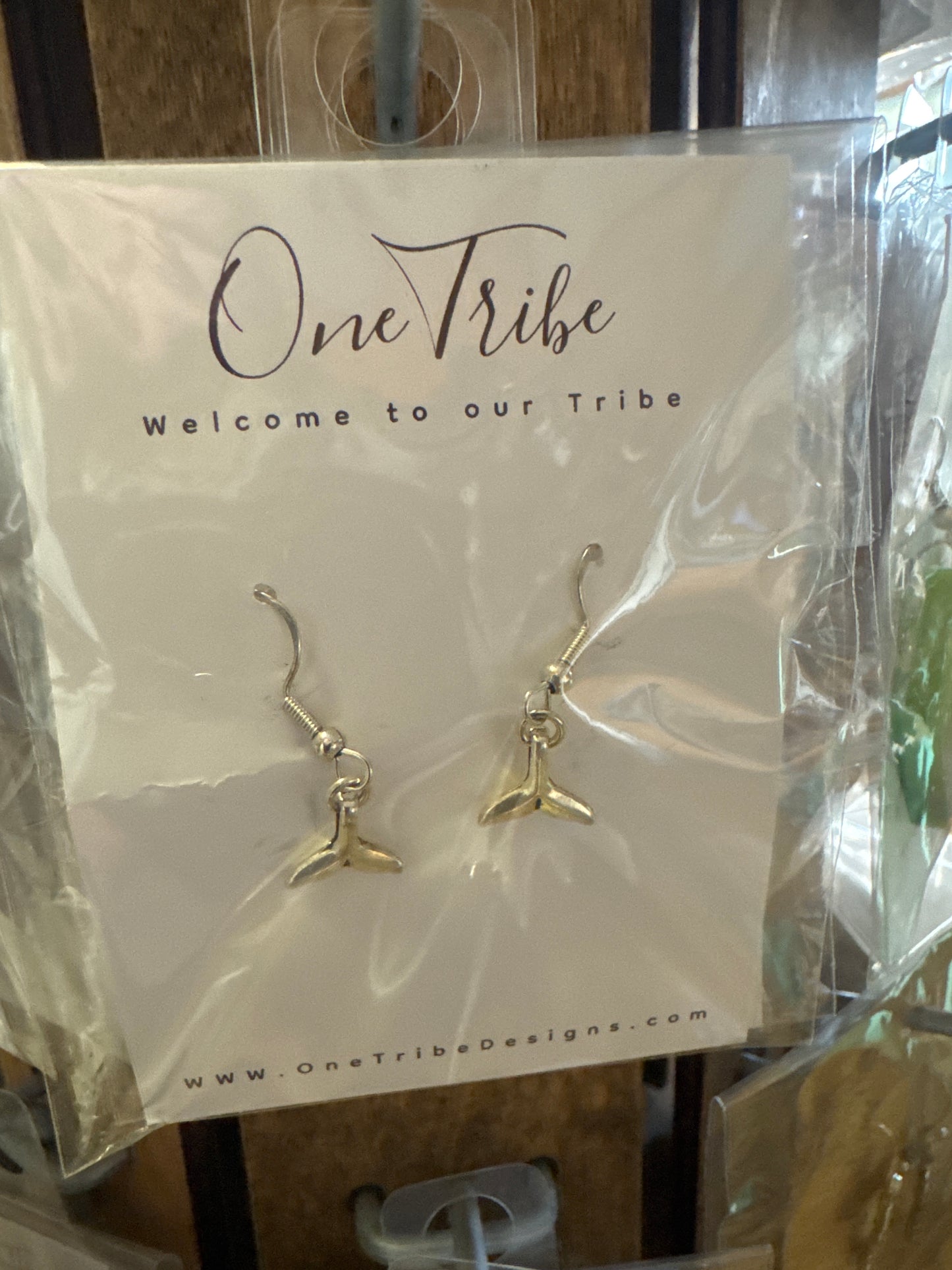 Whale tail Earrings