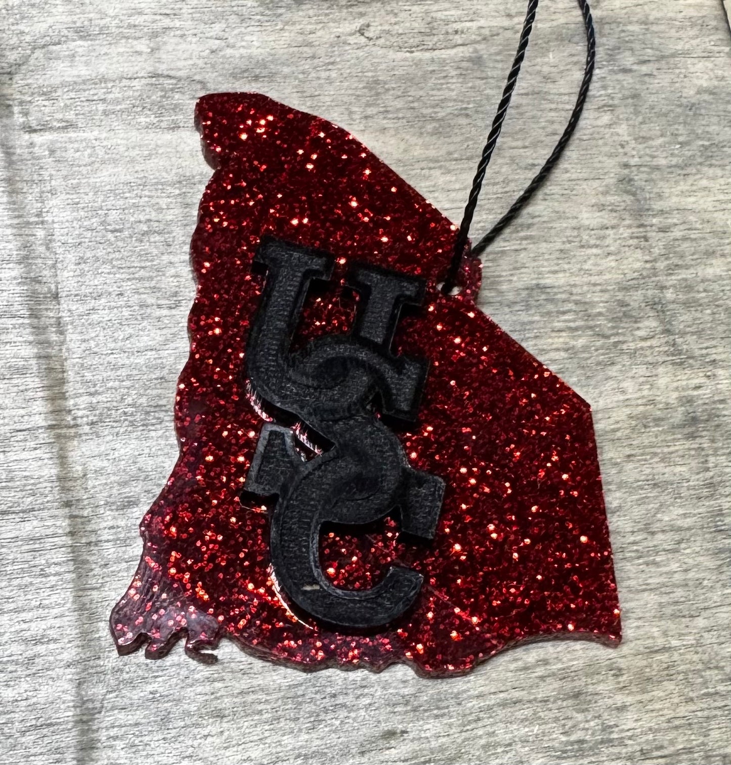 USC SC acrylic ornament