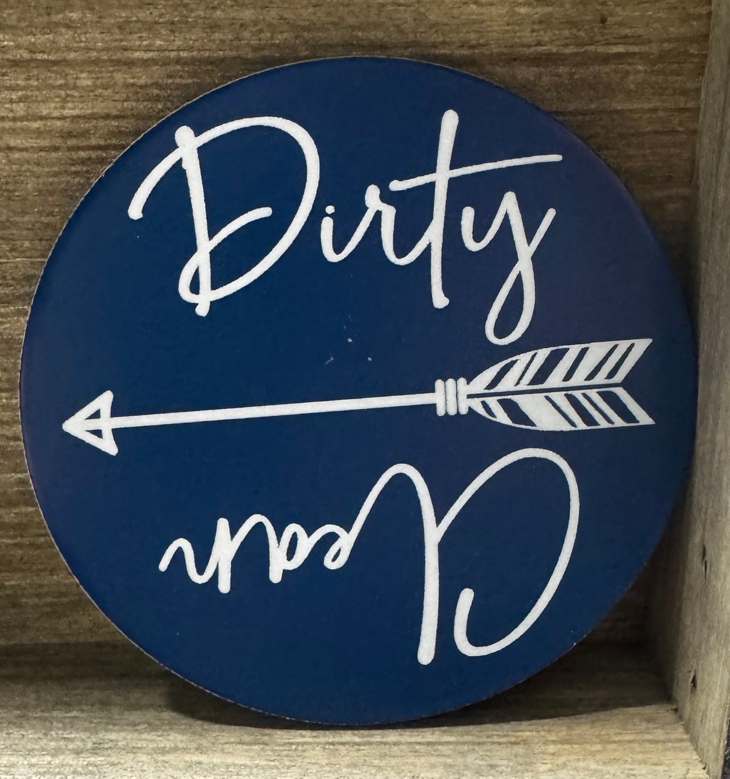 Clean/Dirty dishwasher magnet