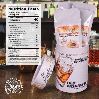 Singlez Bar™ Old Fashioned Cocktail Mixers