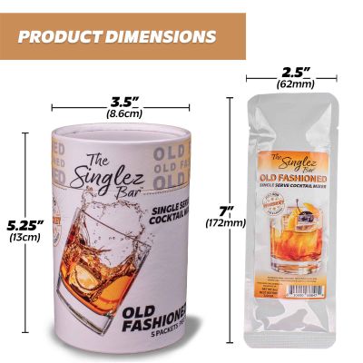 Singlez Bar™ Old Fashioned Cocktail Mixers